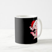 Axolotl Christmas Fairy Light Christmas Axolotl Kaffeetasse (VorderseiteRechts)