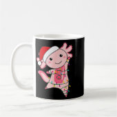 Axolotl Christmas Fairy Light Christmas Axolotl  Kaffeetasse (Links)