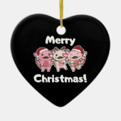 Axolotl Christmas Niedlich Axolotls Frohe Weihnach Keramik Ornament (Vorne)