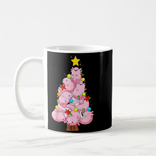 Axolotl Christmas Tree Ornament Fish Axolotl Anima Kaffeetasse (Links)
