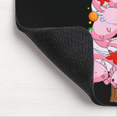 Axolotl Christmas Tree Ornament Fish Axolotl Anima Mousepad (Ecke)