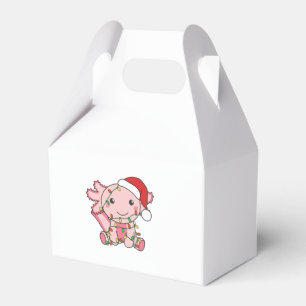 Axolotl Christmas Winter Animals Axolotls Geschenkschachtel