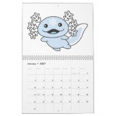Axolotl Christmas Winter Animals Axolotls Kalender (Jan 2027)