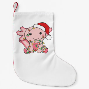 Axolotl Christmas Winter Animals Axolotls Kleiner Weihnachtsstrumpf