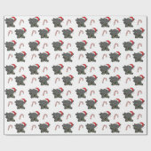 Axolotl Christmas Winter Animals Axolotls Wrapping Geschenkpapier (Flach)