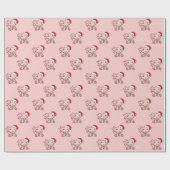 Axolotl Christmas Winter Animals Axolotls Wrapping Geschenkpapier (Flach)