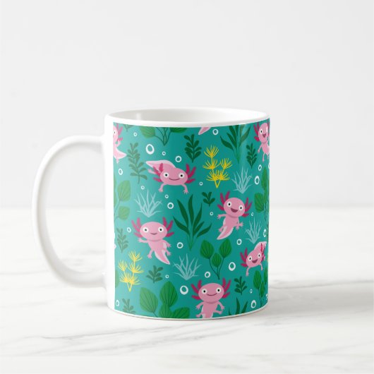 Axolotl Coffee Tasse (Links)