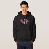 axolotl cute funny axolotl lover space spaceman 1 hoodie (Vorne ganz)