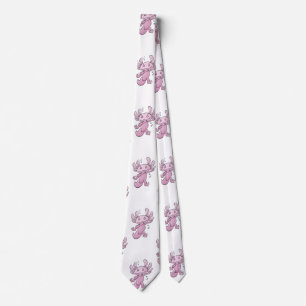 Axolotl Dabbing Neck Tie Krawatte