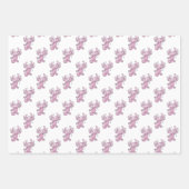 Axolotl Dabbing Wrapping Paper Sheets Geschenkpapier Set (Vorderseite)