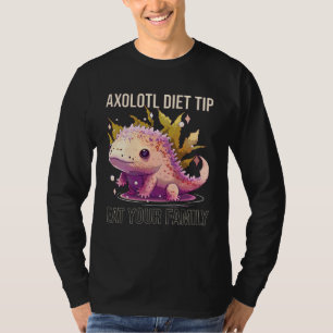 Axolotl-Diät-Tipp Iss Deine Familie Mexikanischer T-Shirt