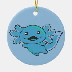 Axolotl Different Types Of Axolotls Sweet Axolotl  Keramik Ornament