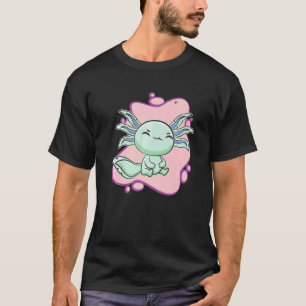Axolotl Erdbeermilch Ambystoma Mexicanum Walkin T-Shirt