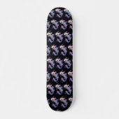 Axolotl farblich skateboard (Vorne)