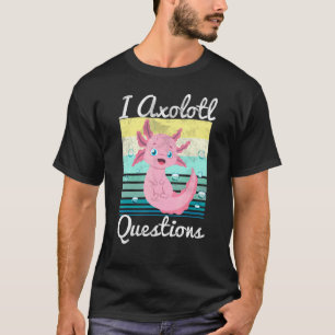Axolotl Fisch Kinder Jungen T-Shirt