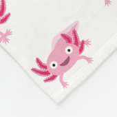 Axolotl Fleece Blanke (Ecke)