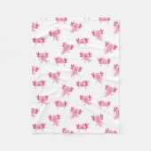 Axolotl Fleece Blanke (Vorderseite)