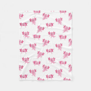 Axolotl Fleece Blanke