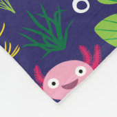 Axolotl Fleecedecke (Ecke)
