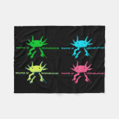 axolotl fleecedecke (Vorderseite (Horizontal))