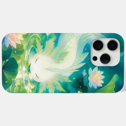Axolotl Floral Oasis Case-Mate iPhone Hülle (Rückseite (Horizontal))