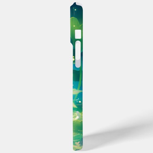 Axolotl Floral Oasis Case-Mate iPhone Hülle (Rückseite / Links)