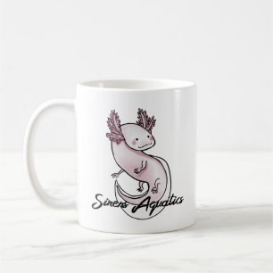 Axolotl fragt Sirenenaquatics-Tasse Kaffeetasse