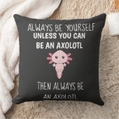 Axolotl Funny Gamers Gamer Throw Pillow Kissen (Decke)