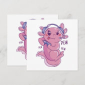 Axolotl Gamer Challenge Blast (Vorne/Hinten)