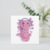 Axolotl Gamer Challenge Blast (Stehend Vorderseite)