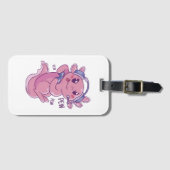 Axolotl Gamer Challenge Blast Gepäckanhänger (Vorderseite (Horizontal))