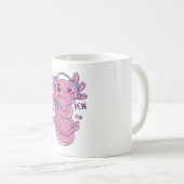 Axolotl Gamer Challenge Blast Kaffeetasse (VorderseiteRechts)