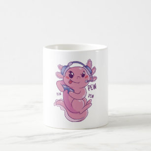 Axolotl-Gamer-Challenge-Blast Kaffeetasse
