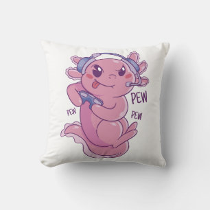 Axolotl-Gamer-Herausforderungs-Explosion Kissen