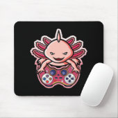 Axolotl Gaming Kids Boys Girls Anime Video Game Ga Mousepad (Mit Mouse)