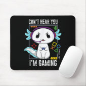 Axolotl Gaming Salamander als Gamer Mousepad (Mit Mouse)