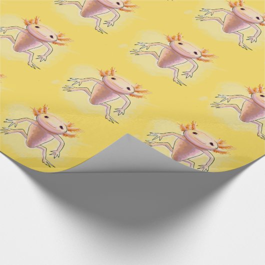 aXolotl Geschenkpapier (Ecke)