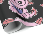 Axolotl Geschenkpapier (Rolleneckpunkt)