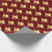 Axolotl Geschenkpapier (Ecke)