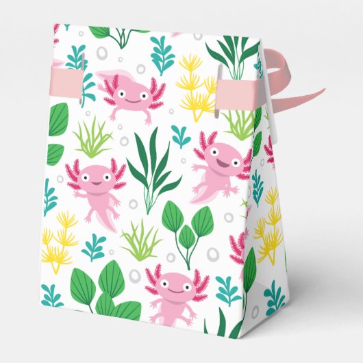 Axolotl Geschenkschachtel (Rückseite)