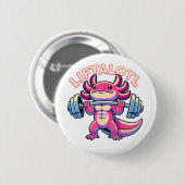 Axolotl HEBALOTL Button (Vorne & Hinten)