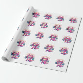 Axolotl HEBALOTL Geschenkpapier (Ungerollt)
