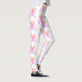 AXOLOTL-Hose rosa Leggings (Rechts)