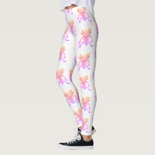 AXOLOTL-Hose rosa Leggings
