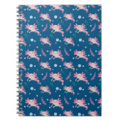 Axolotl ilustracion notizblock (Vorderseite)