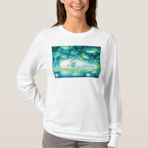 Axolotl im magischen Teich T-Shirt