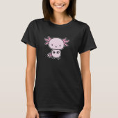 Axolotl Inside Pocket Sie beobachten, Fisch wander T-Shirt (Vorderseite)