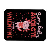 Axolotl ist mein Valentine Magnet (Horizontal)