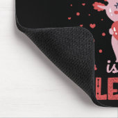 Axolotl ist mein Valentine Mousepad (Ecke)