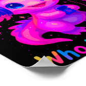 Axolotl Just A Girl Who Loves K-p Poster (Ecke)